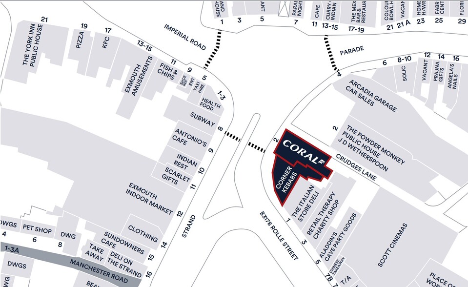 1-2 The Strand, Exmouth for sale - Building Photo - Image 3 of 3