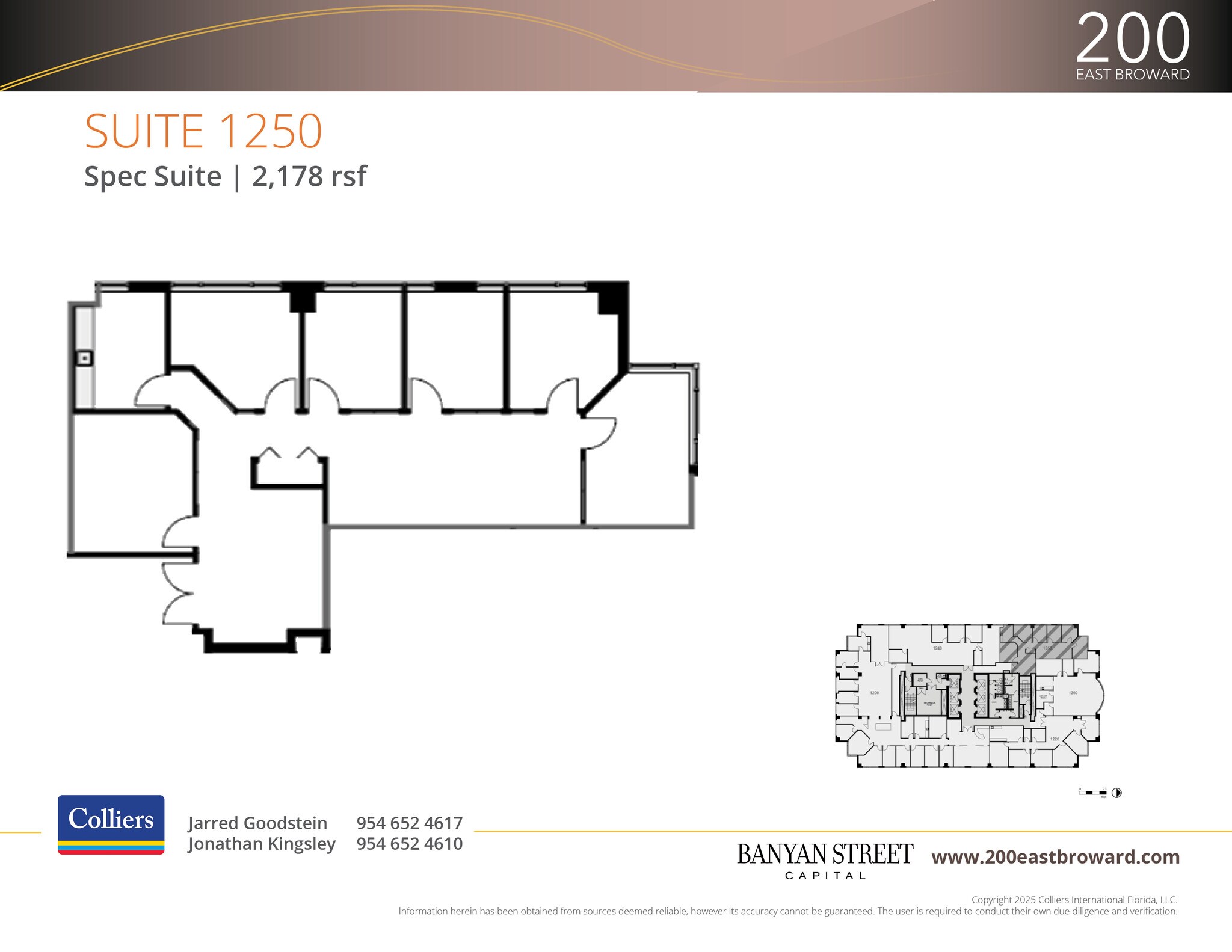 200 E Broward Blvd, Fort Lauderdale, FL to rent Floor Plan- Image 1 of 1