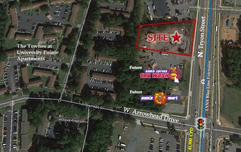 6231 N Tryon St, Charlotte, NC for sale Aerial- Image 1 of 6