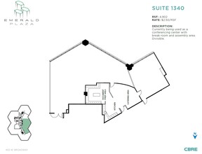 402 W Broadway, San Diego, CA for rent Floor Plan- Image 1 of 1