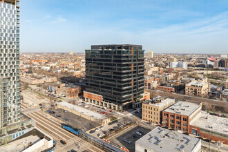 400 N Aberdeen St, Chicago, IL - aerial  map view