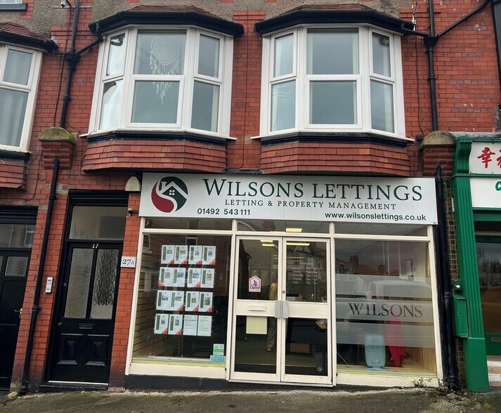 27A Rhos Rd, Colwyn Bay for sale - Primary Photo - Image 1 of 1