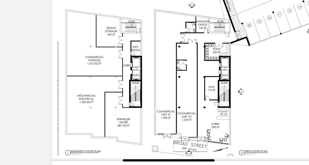 386-390 Broad St, Newark, NJ for rent - Floor Plan - Image 3 of 3