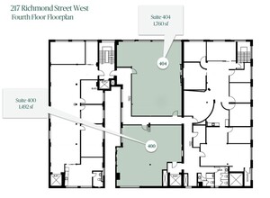 217-225 Richmond St W, Toronto, ON for rent Floor Plan- Image 1 of 1