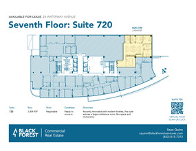 24 Waterway Ave, The Woodlands, TX for rent Floor Plan- Image 1 of 1