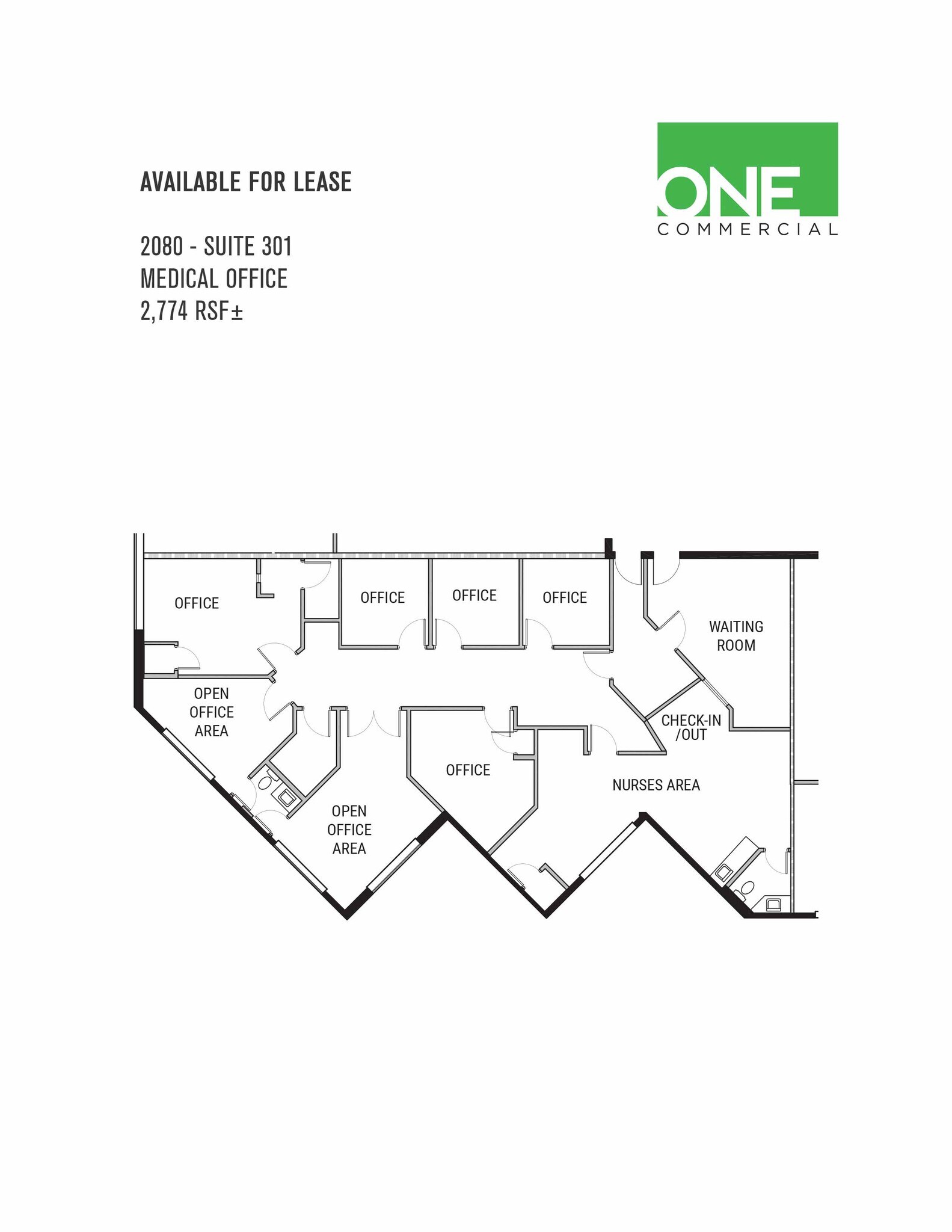 2080 E Flamingo Rd, Las Vegas, NV to rent Floor Plan- Image 1 of 11