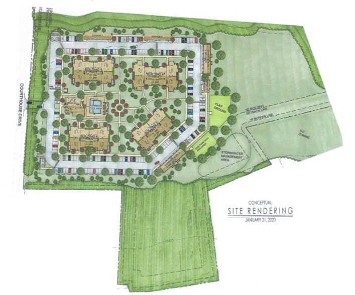 Hembree, Hayesville, NC for sale - Site Plan - Image 2 of 4