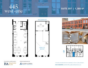 445 W Erie St, Chicago, IL for rent Floor Plan- Image 1 of 6