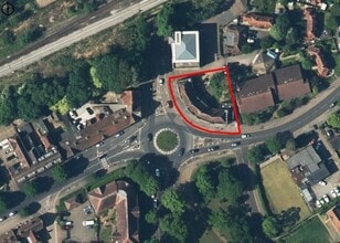 1-9 Howard Park Corner, Letchworth Garden City, HRT - Aerial map view