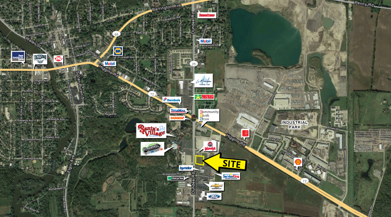 Route 25, East Dundee, IL for sale - Aerial - Image 1 of 3