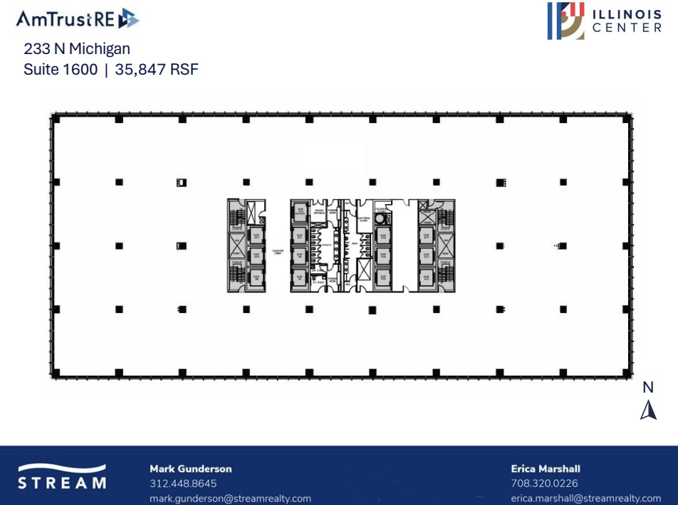 233 N Michigan Ave, Chicago, IL to rent Floor Plan- Image 1 of 1