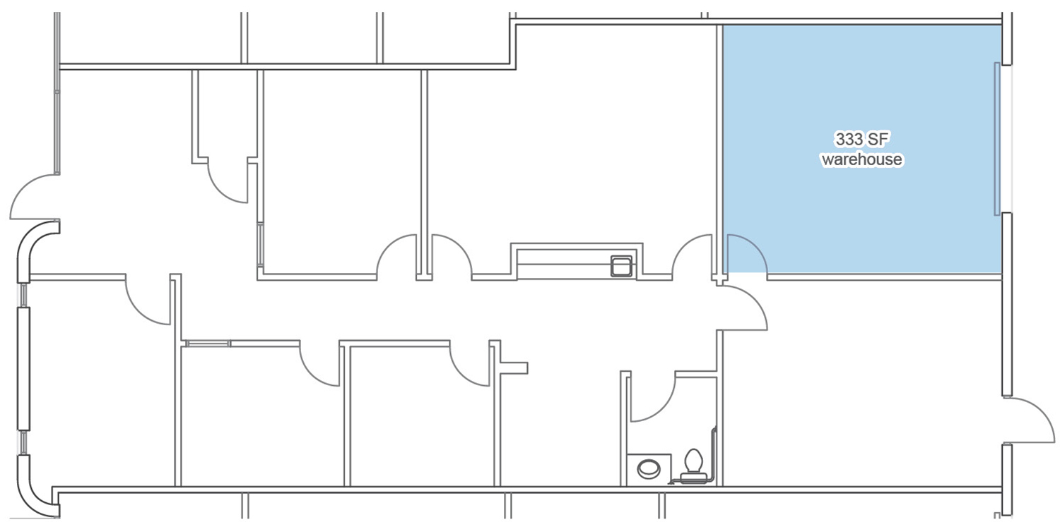 6100 NW 2nd St, Oklahoma City, OK for rent Floor Plan- Image 1 of 2