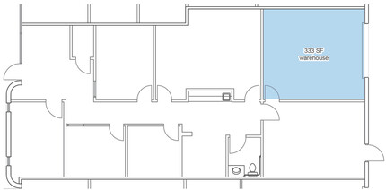 6100 NW 2nd St, Oklahoma City, OK for rent Floor Plan- Image 1 of 2