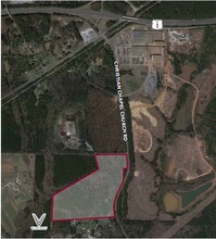 Christian Chapel Church Rd, New Hill, NC - aerial  map view - Image1