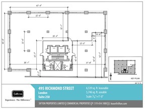 495 Richmond St, London, ON for rent Floor Plan- Image 1 of 1