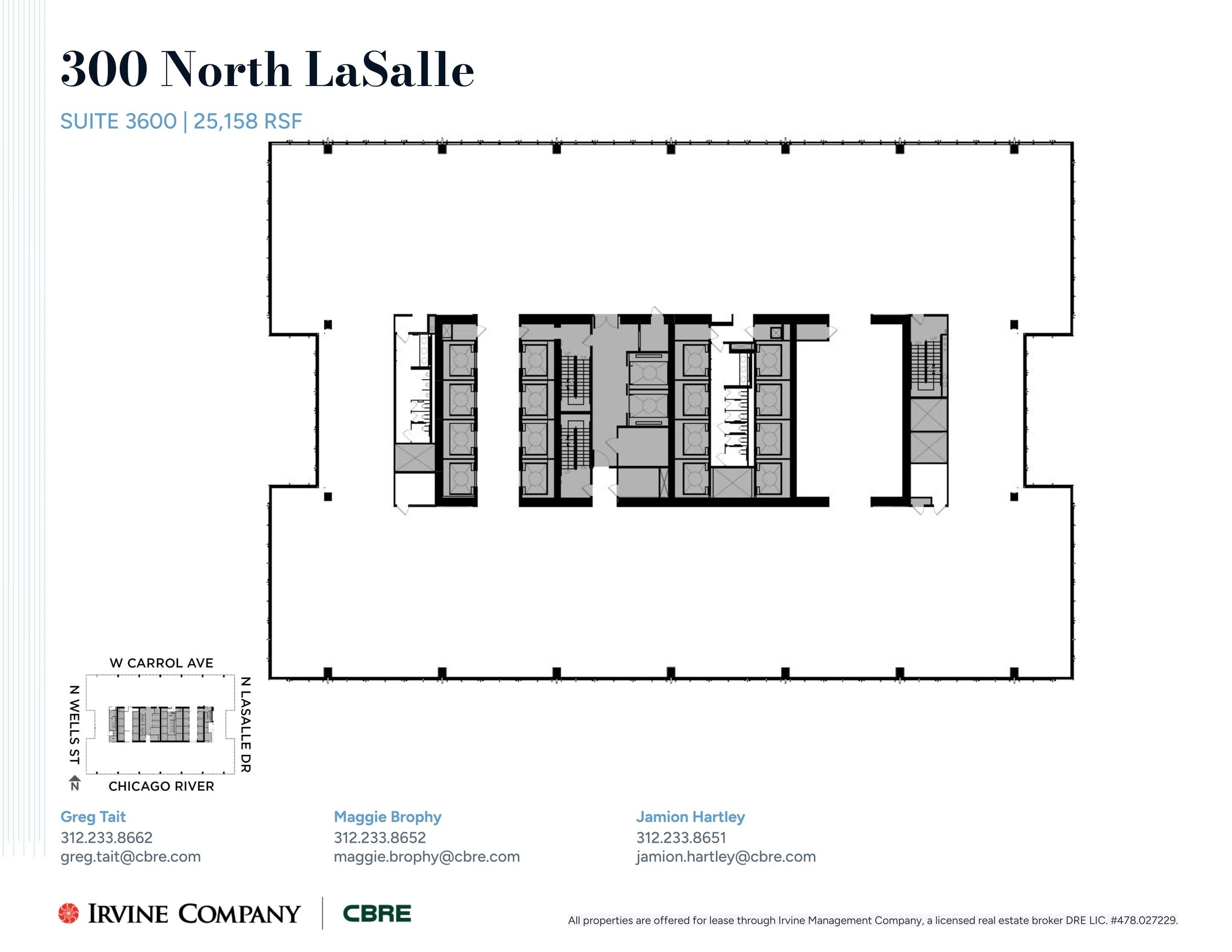 300 N LaSalle St, Chicago, IL to rent Site Plan- Image 1 of 2
