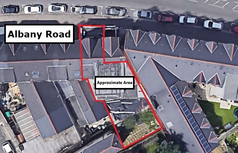 120 Albany Rd, Cardiff to rent - Aerial - Image 2 of 2