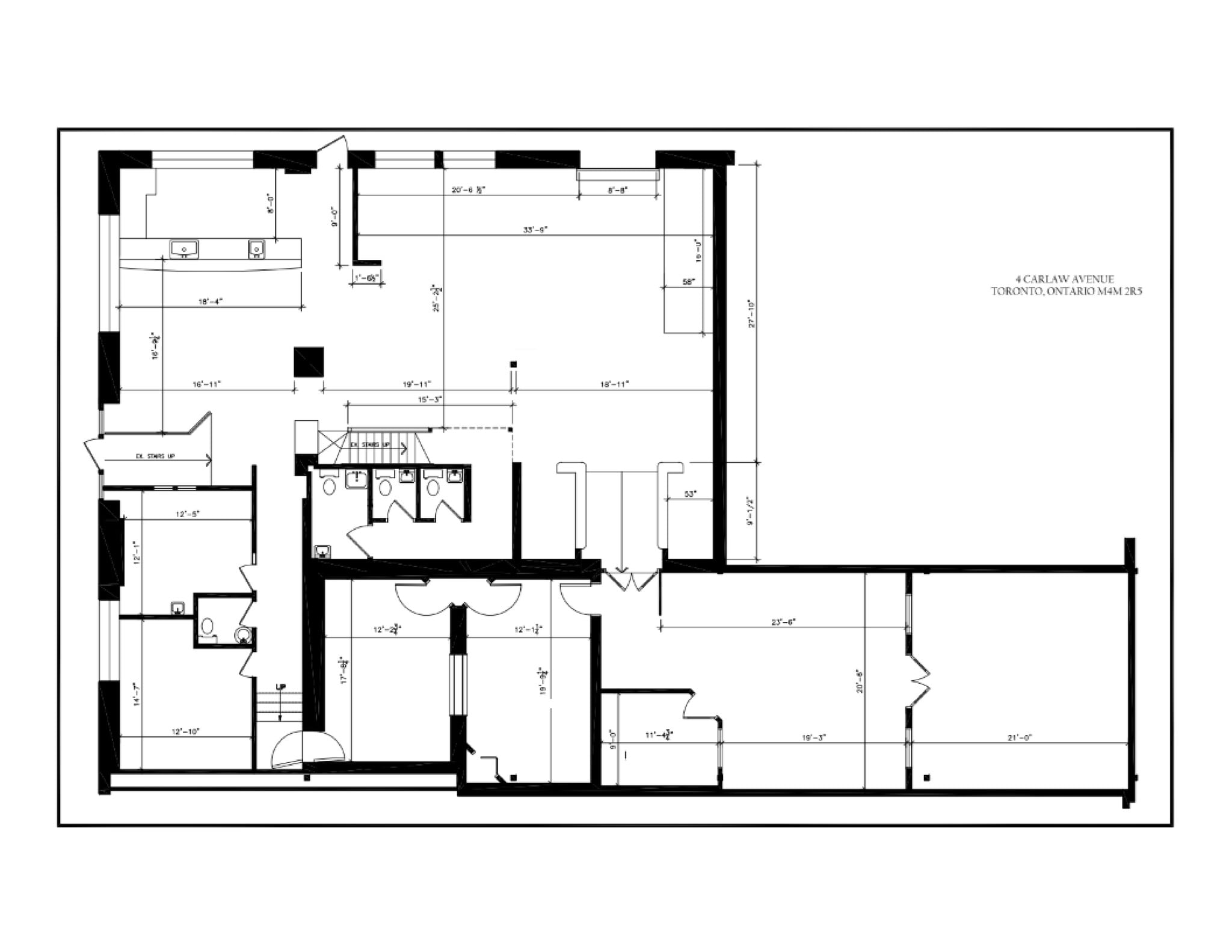 4 Carlaw Ave, Toronto, ON to rent Site Plan- Image 1 of 17