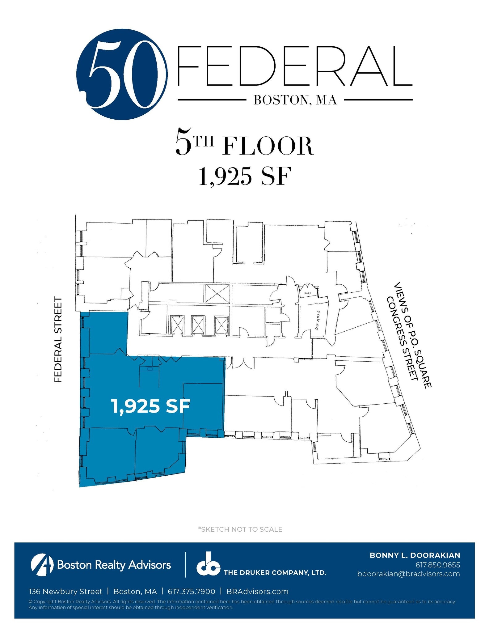 50 Federal St, Boston, MA to rent Floor Plan- Image 1 of 1