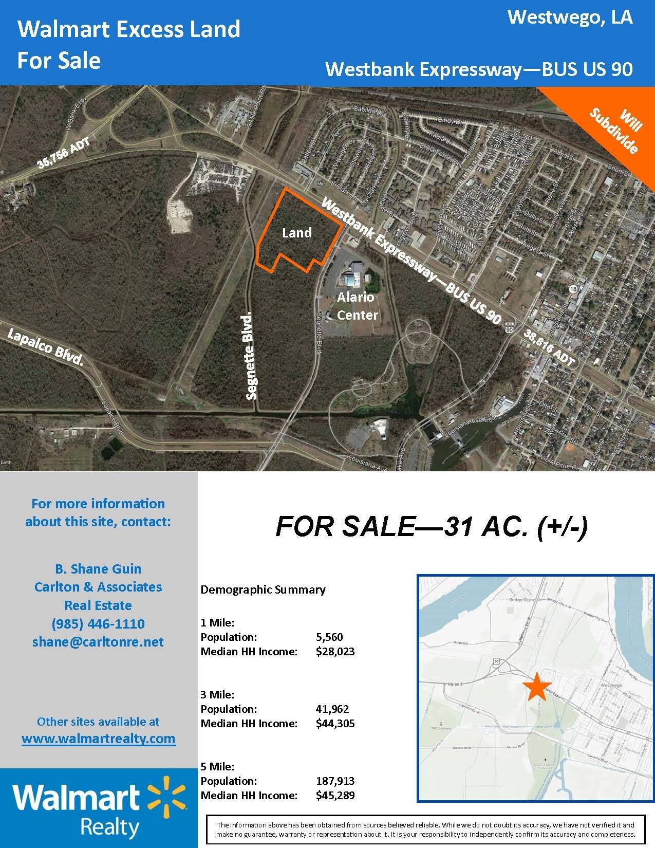 Westbank Expressway Bus US 90, Westwego, LA for sale Other- Image 1 of 1