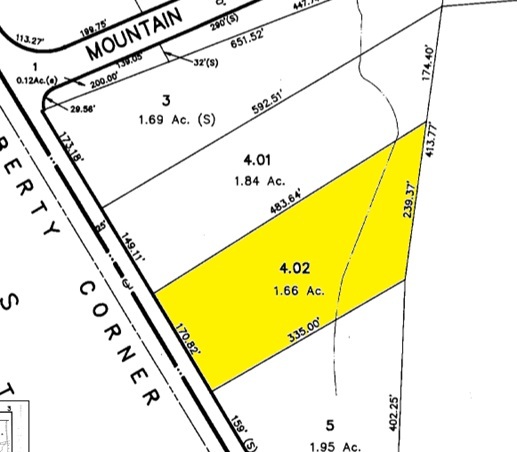 150 Liberty Corner Rd, Warren, NJ for rent - Plat Map - Image 2 of 2