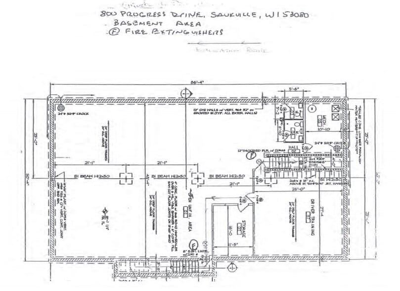 800 N Progress Dr, Saukville, WI for sale - Floor Plan - Image 3 of 3