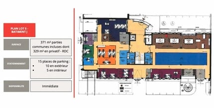 Office in Saint-Priest to rent Floor Plan- Image 2 of 6