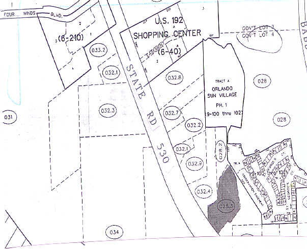 4501 W Vine St, Kissimmee, FL for sale - Plat Map - Image 2 of 2