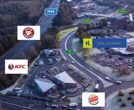 Rampart Way, Telford to rent Aerial- Image 2 of 2