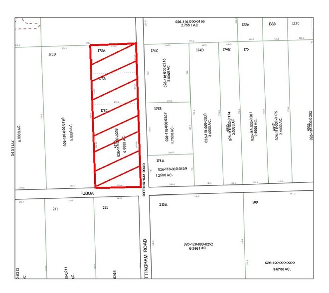 4729 Fuqua St, Houston, TX for rent - Plat Map - Image 2 of 3