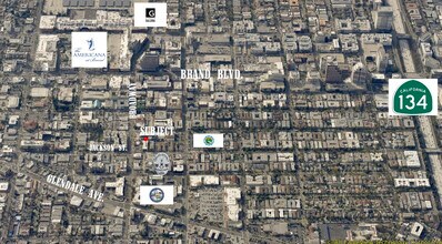 111 N Jackson St, Glendale, CA - AERIAL  map view - Image1