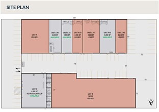 6003 N Shepherd Dr, Houston, TX for rent Site Plan- Image 2 of 4