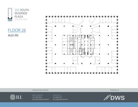 222 S Riverside Plz, Chicago, IL for rent Site Plan- Image 2 of 3