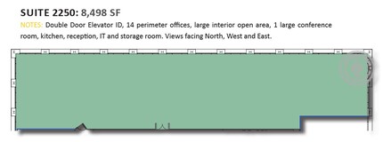 915 Wilshire Blvd, Los Angeles, CA for rent Floor Plan- Image 1 of 2