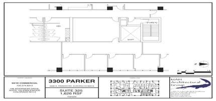 3300 S Parker Rd, Aurora, CO for sale Floor Plan- Image 1 of 1