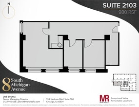 8 S Michigan Ave, Chicago, IL to rent Floor Plan- Image 1 of 1