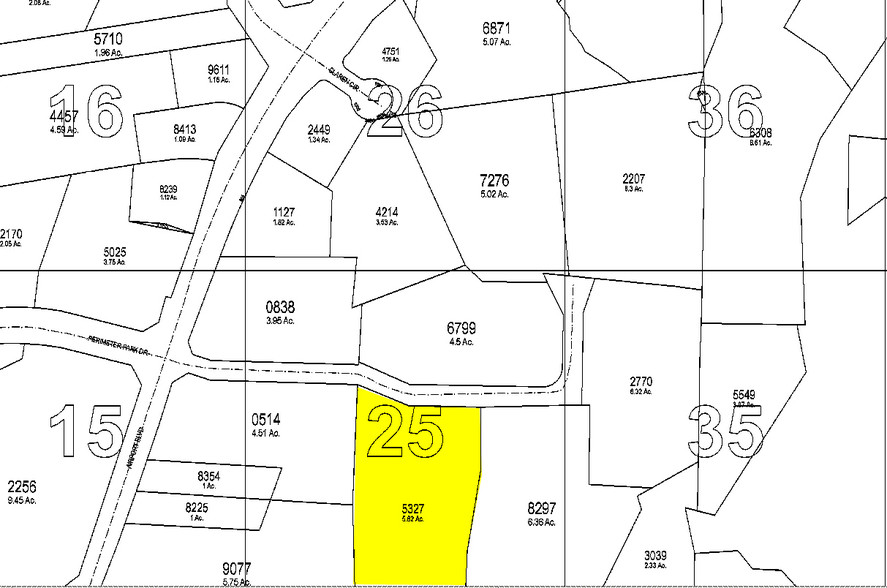 500 Perimeter Park Dr, Morrisville, NC for rent - Plat Map - Image 2 of 23