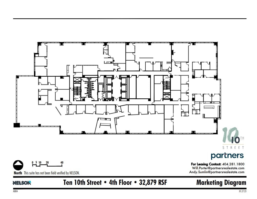 10 10th St, Atlanta, GA to rent Floor Plan- Image 1 of 1