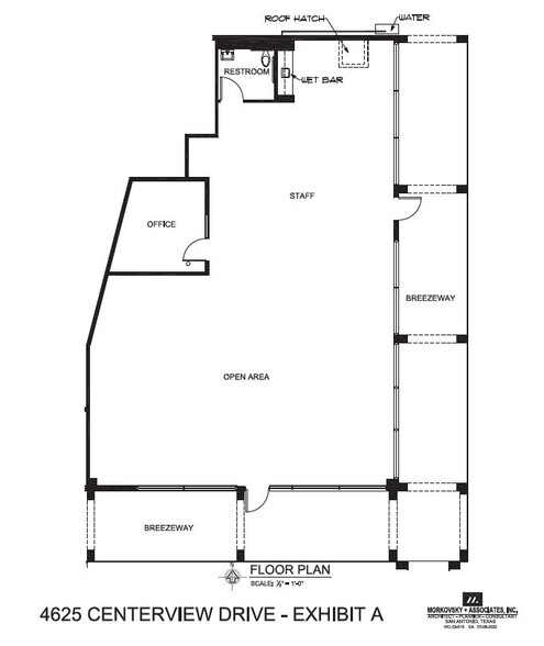 4625 Centerview Dr, San Antonio, TX for rent - Floor Plan - Image 2 of 4