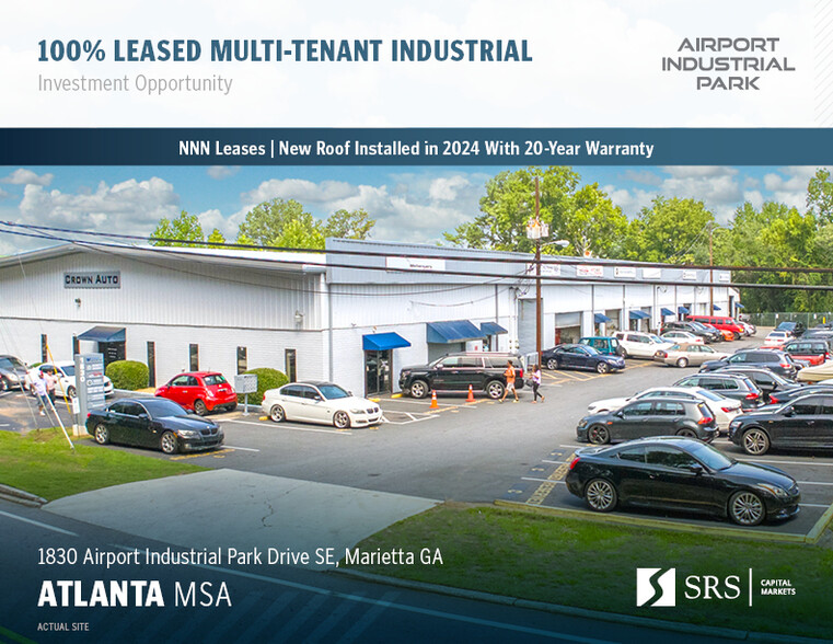 1830 Airport Industrial Park Dr, Marietta, GA for sale - Building Photo - Image 1 of 9