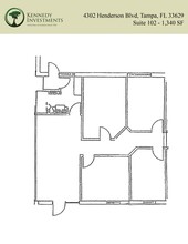 4302 Henderson Blvd, Tampa, FL for rent Site Plan- Image 1 of 1