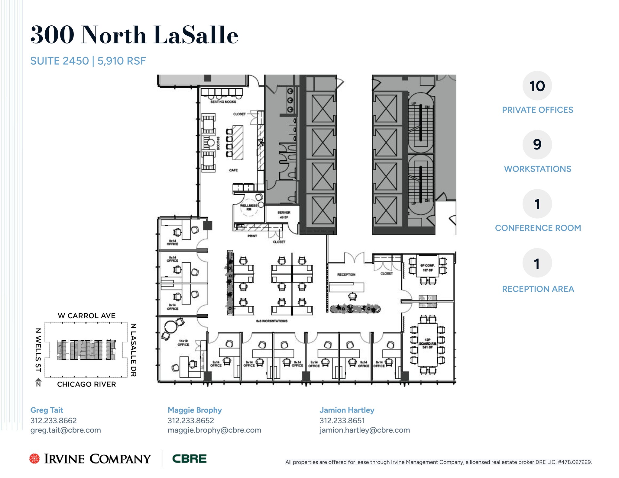 300 N LaSalle St, Chicago, IL to rent Site Plan- Image 1 of 4
