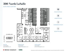 300 N LaSalle St, Chicago, IL to rent Site Plan- Image 1 of 4