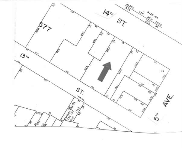 5 W 13th St, New York, NY for sale - Plat Map - Image 1 of 1