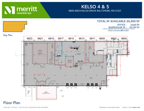 8841-8867 Kelso Dr, Essex, MD for rent Floor Plan- Image 1 of 2