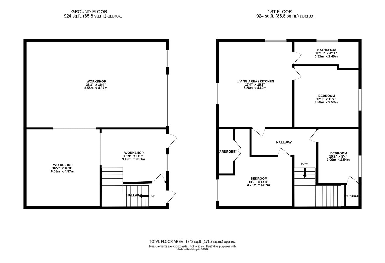 127A Reading Rd, Wokingham, BKS RG41 1HD - Unit 2 -  - Floor Plan - Image 1 of 1