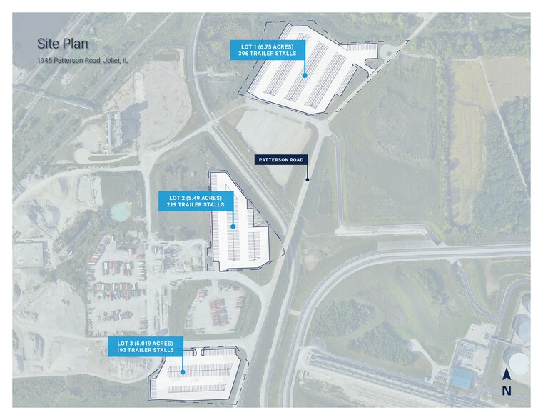 1945 Patterson Rd, Joliet, IL for rent - Site Plan - Image 2 of 2