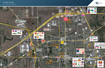 2727 N Austin St, Seguin, TX - AERIAL  map view