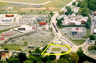 1 Ross Ave, New Cumberland, PA - aerial  map view