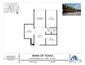 500 Grapevine Hwy, Hurst, TX to rent Floor Plan- Image 1 of 1